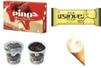 今週新発売のアイスクリームまとめ！『ピノ　ストロベリーチーズケーキ』、『はちみつレモンアイスバー』など♪