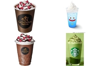 今週新発売のドリンクまとめ！『生ショコラ　ホットショコリキサー』、『マックフロート　爽やかヨーグルトソーダ味』など♪