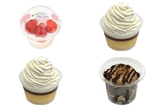 今週新発売のコンビニケーキまとめ！『スペシャル苺ショートケーキ』、『ホイップクリームのプリンケーキ』など♪