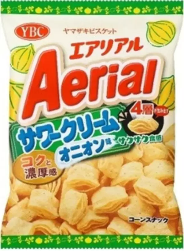 「今週新発売の濃厚な食べものまとめ！『エアリアル　サワークリームオニオン味』、『濃厚チェダーチーズのポンデケージョ　３個入り』など♪」の画像