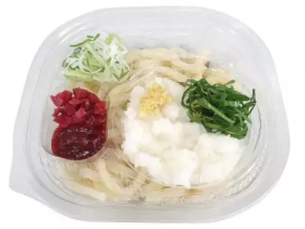 「今週新発売のうどんまとめ！『愛知県産大葉使用　冷し梅おろしうどん』、『国産野菜の冷しサラダうどん』など♪」の画像