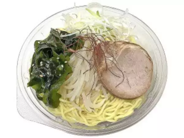 「今週新発売のコンビニラーメンまとめ！『メラメラ燃える炎のウマ辛味噌ラーメン』、『大盛ラーメンサラダ　チキンタルタルソース』など♪」の画像