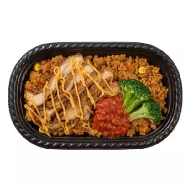 「今週新発売のトマト料理まとめ！『とろ～りチーズと卵黄ソースのトマトハンバーグ弁当』、『肉団子と野菜のトマトスープ』など♪」の画像