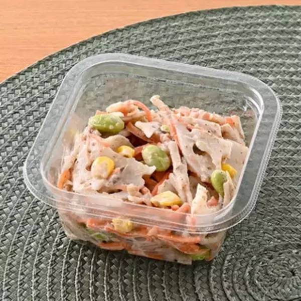 「今週新発売のファミマお惣菜まとめ！『揚げ茄子とほうれん草のおひたし』、『さつまいもとかぼちゃのデリサラダメープル＆チーズソース』など♪」の画像
