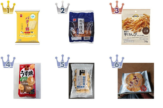 【2026年5月第1週】せんべい・駄菓子ランキング1位はバター餅せんべい！新商品・急上昇商品まとめ