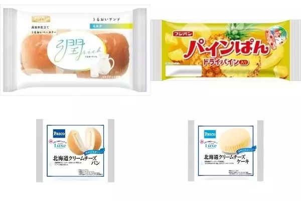 今週新発売の菓子パン