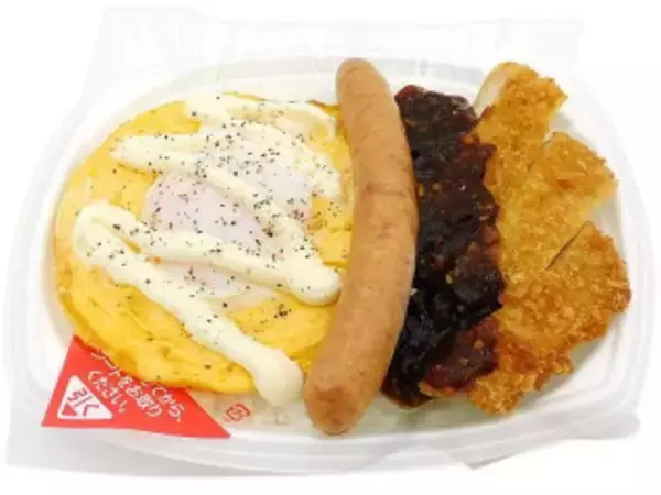 「今週新発売のコンビニ寿司・コンビニ弁当まとめ！『おかず盛り　ソーセージエッグチキンカツ弁当』、『おかずが主役　ハンバーグ＆唐揚げ弁当』など♪」の画像