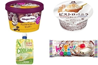 今週新発売のアイスクリームまとめ！『ミニカップ　バニラチョコレートサンデー』、『ビストロバニラ』など♪