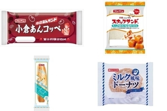 今週新発売の菓子パン