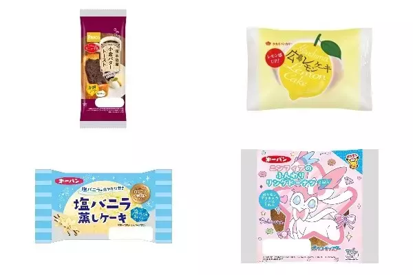 今週新発売の菓子パン