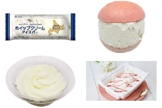 今週新発売のホイップまとめ！『ホイップクリームアイスバー』、『マリトッツォ　ストロベリー』など♪