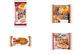 今週新発売の惣菜パンまとめ！『もちもち明太チーズ』、『チャーシューチーズマヨパン』など♪