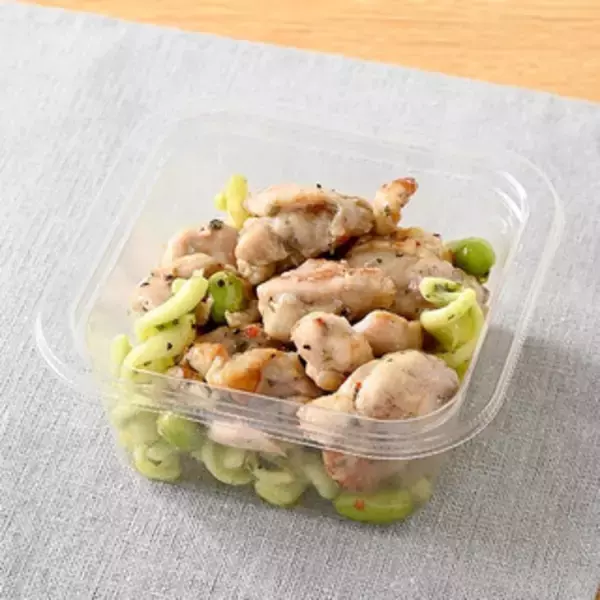 「今週新発売のファミマお惣菜まとめ！『バジルチキン』、『チーズお好み焼＆焼そば』など♪」の画像