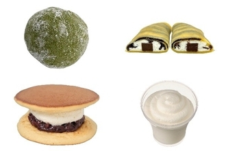 今週新発売のセブンイレブンスイーツまとめ！『西尾の抹茶餡のくりーむ大福』、『パリパリチョコが入った生チョコ＆ホイップのもっちりクレープ』など♪