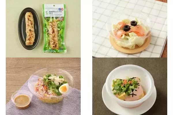今週新発売のローソンお惣菜まとめ！『炭火焼なんこつつくね　青じそ』、『スモークサーモンとバジルチーズのペンネサラダ』など♪