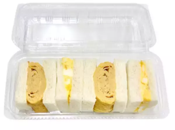 「今週新発売の卵料理まとめ！『ＷたまごサンドＢＯＸ　だし巻き玉子・たまご』、『どかっと満足パン　ハムたまごピザ』など♪」の画像
