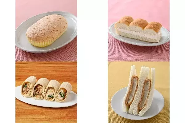 今週新発売のファミマパンまとめ！『２層のいちごミルク蒸しケーキ』、『山梨県産白桃牛乳パン』など♪