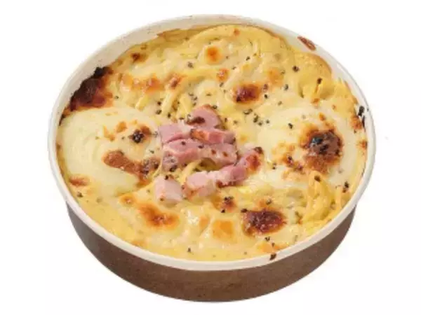 「今週新発売のパスタまとめ！『チーズの虜　焼きカルボナーラ』、『とろけるチーズとトマトのスープパスタ』など♪」の画像