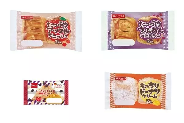 今週新発売の菓子パン