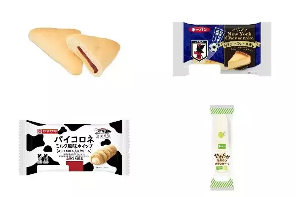 今週新発売の菓子パン