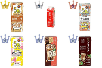 いろいろあるよ！豆乳のおすすめTOP3！