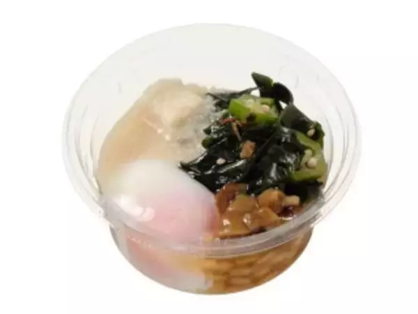 「今週新発売のおつまみまとめ！『１／３日分の野菜がとれる春菊のナムル』、『たんぱく質が摂れる　ねばねば温玉納豆』など♪」の画像