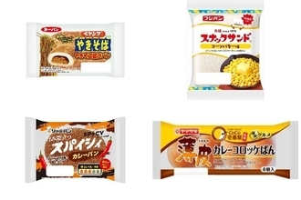 今週新発売の惣菜パンまとめ！『ペヤングソースやきそば揚げパン』、『スナックサンド　コーンバター味』など♪
