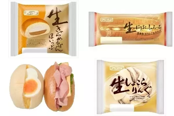 今週新発売の生クリームまとめ！『生きゃらめるぱん　ほいっぷ』、『生ぶりおっしゅろーる　青森紅玉りんご＆ホイップ』など♪