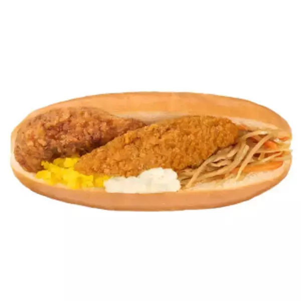 「今週新発売のボリュームのある食べものまとめ！『てりたまハンバーグおむすび』、『くり～むたっぷりプリン』など♪」の画像