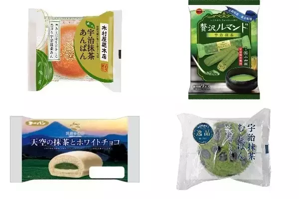 今週新発売の抹茶味まとめ！『宇治抹茶あんぱん』、『贅沢ルマンド宇治抹茶』など♪