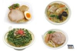 今週新発売のコンビニラーメンまとめ！『チャーシューと味付き玉子のラーメンサラダ』、『五目うま煮ラーメン』など♪