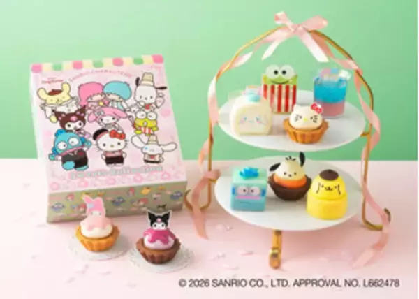 「今週新発売の店コラボまとめ！『サンリオキャラクターズ　スイーツコレクション』、『ｅ‐ｍａのど飴　スキップバニー』など♪」の画像