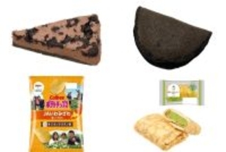 今週新発売のチーズまとめ！『かじるクッキークリーム　焼きチョコクッキー』、『和もっち巻き　ティラミス』など♪