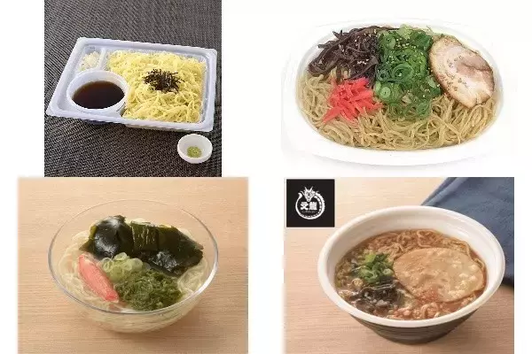 今週新発売のコンビニラーメンまとめ！『大盛ざるらーめん』、『コク旨豚骨焼ラーメン』など♪