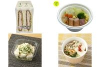 今週新発売のキャベツまとめ！『たれチキンカツサンド』、『山梨県産キャベツ使用　野菜たっぷりポトフ』など♪