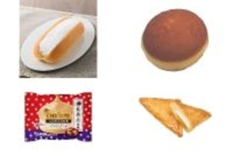 今週新発売のホイップまとめ！『生コッペパン　たっぷりミルクホイップ』、『生ドーナツ　カスタードホイップ』など♪