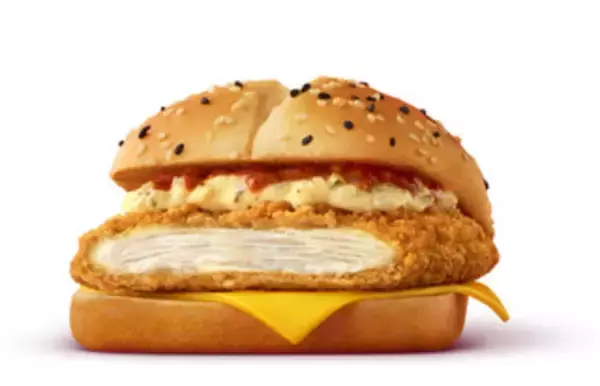 「今週新発売のボリュームのある食べものまとめ！『一平ちゃん夜店の焼そば　大盛　具材大入』、『メンチカツドーナツ』など♪」の画像