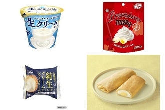今週新発売の生クリームまとめ！『生クリームヨーグルト』、『プレミアムミルキー』など♪