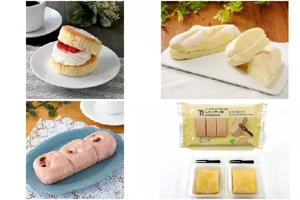 今週新発売のしっとりまとめ！『パンケーキバーガー　ストロベリー』、『しっとりもっちり食感のコッペパン　ミルククリーム』など♪