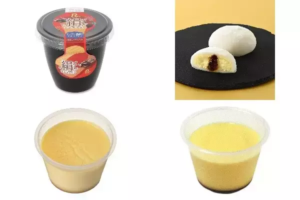 今週新発売のプリンまとめ！『絹ごしチョコプリン』、『ふわもち生大福　プリン』など♪