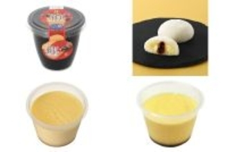 今週新発売のプリンまとめ！『絹ごしチョコプリン』、『ふわもち生大福　プリン』など♪
