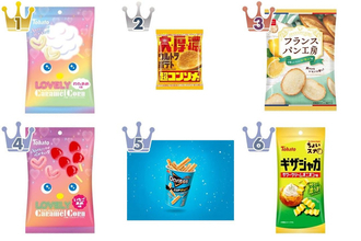 キュンとする♪スナック菓子のトレンド人気ランキング！