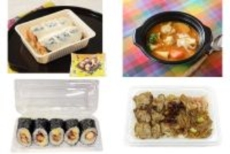 今週新発売のお弁当まとめ！『とろ～りチーズキンパ』、『１／２日分の野菜が摂れる　スープチキンカレー　もち麦入り』など♪