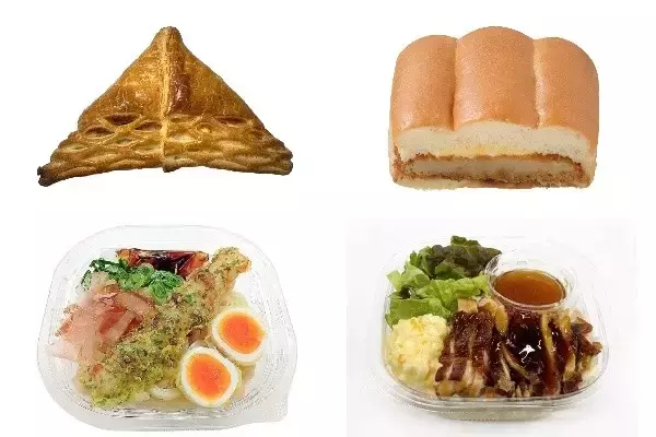 今週新発売の卵料理まとめ！『ダブルパイ　ツナ＆たまご』、『ふんわりサンド　コロッケ＆たまごサラダ』など♪