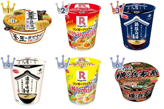 カップ麺のトレンド人気ランキング！