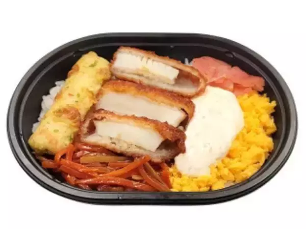 「今週新発売のお弁当まとめ！『トマトソースのオムライスドリア』、『ふっくら焼きさば丼』など♪」の画像