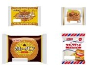 今週新発売の惣菜パンまとめ！『ポテトパン　タンドリーチキン風』、『塩パン　ハムトマトチーズ』など♪