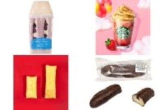 今週新発売のホイップまとめ！『ブルーベリーサンド』、『ストロベリー　シュークリーム　フラペチーノ』など♪