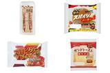 「今週新発売の惣菜パンまとめ！『冷やし豚サラダ　ごまだれ＆ポン酢風』、『激辛！スパイシィバーガー』など♪」の画像1