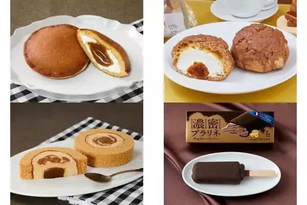 今週新発売のローソンスイーツまとめ！『×　ＭＥＲＣＥＲ　ｂｉｓ　生キャラメルどらもっち』、『×　ＭＥＲＣＥＲ　ｂｉｓ　生キャラメルクッキーシュー』など♪